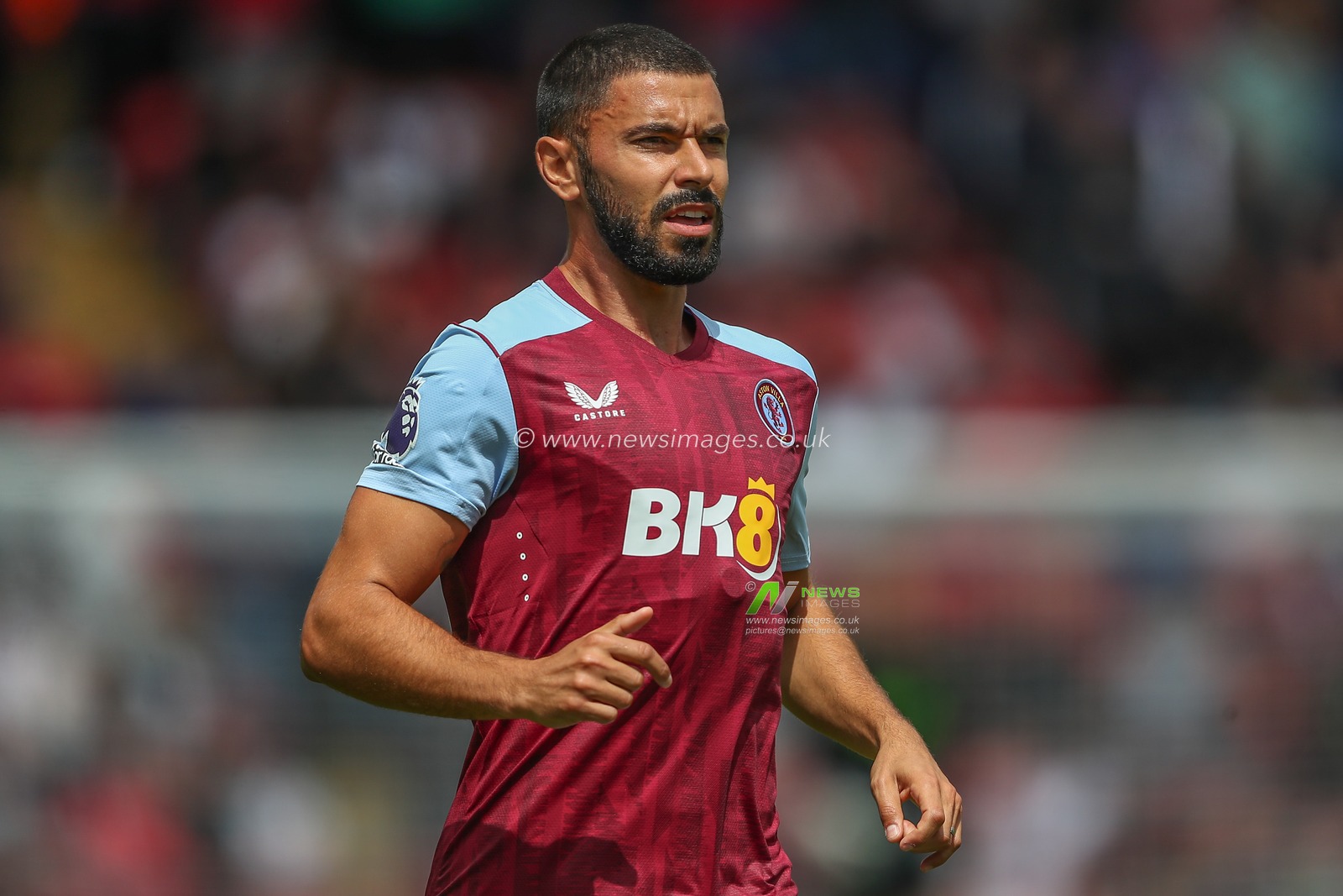 Morgan Sanson #20 of Aston Villa during the Pre-season friendly match Walsall vs Aston Villa at Poundland Bescot Stadium, Walsall, United Kingdom, 15th July 2023

(Photo by Gareth Evans/News Images)