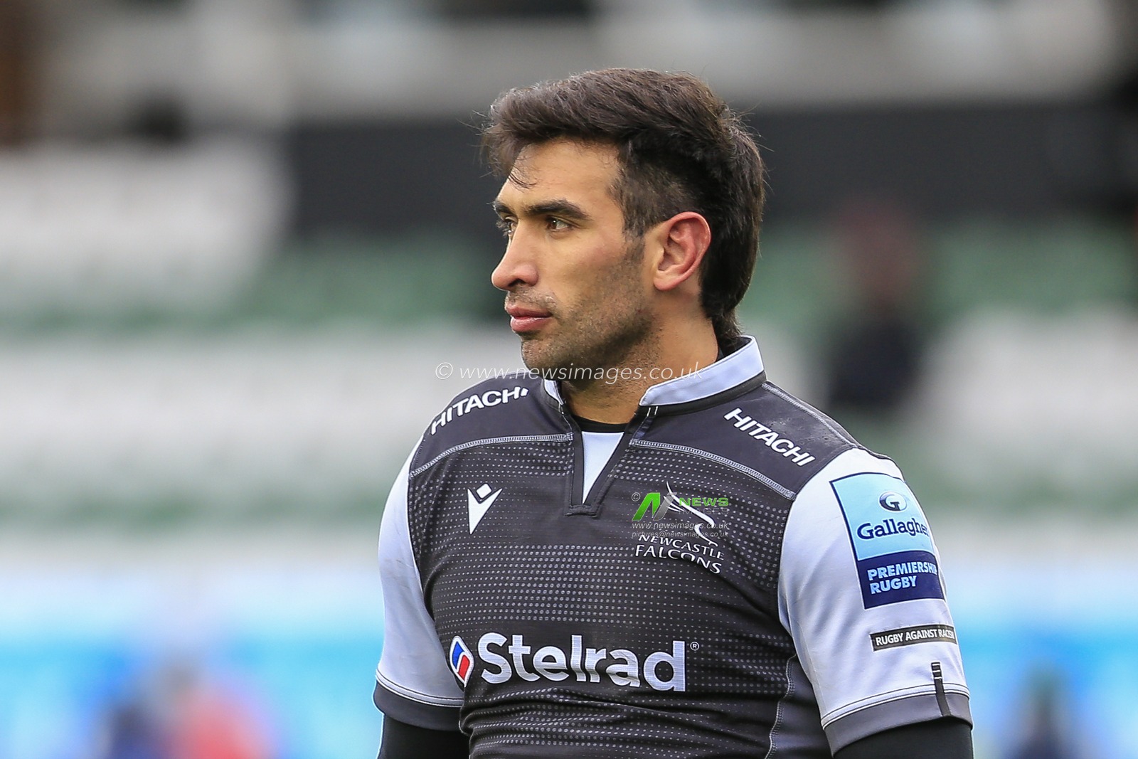 Matias Orlando of Newcastle Falcons during the game