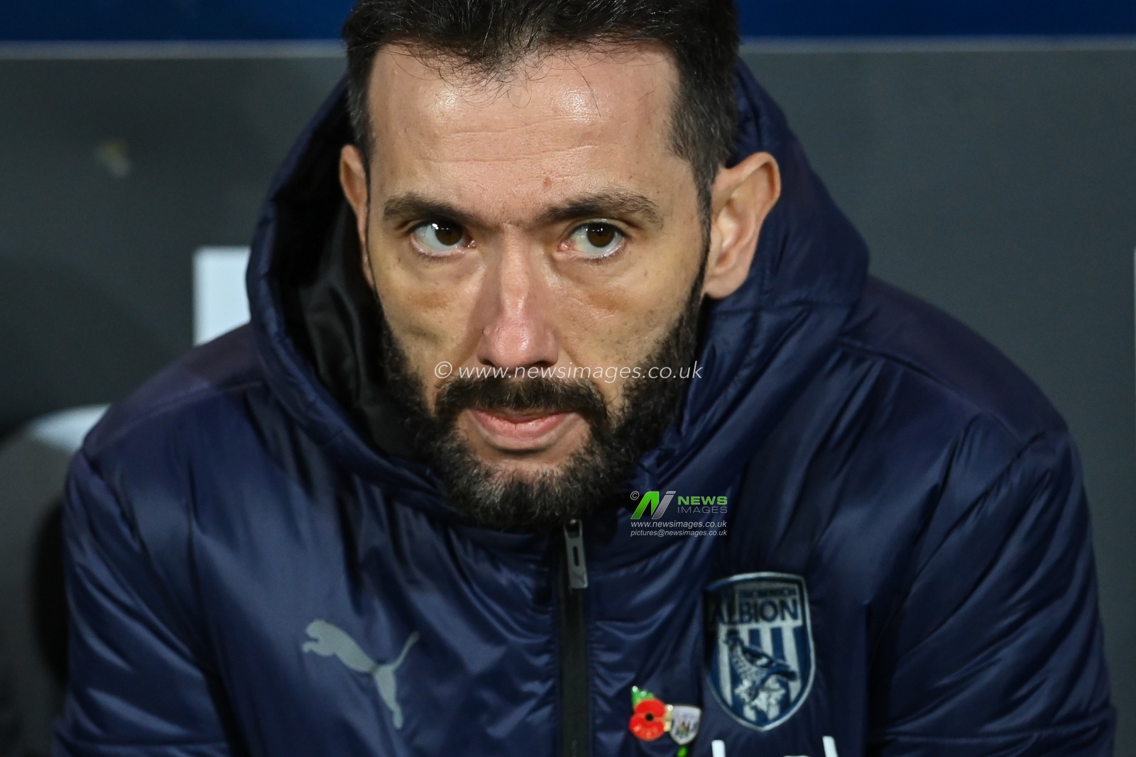 Carlos Corberan Manager of West Bromwich Albion during the Sky Bet Championship match West Bromwich Albion vs Blackpool at The Hawthorns, West Bromwich, United Kingdom, 1st November 2022

(Photo by Craig Thomas/News Images)