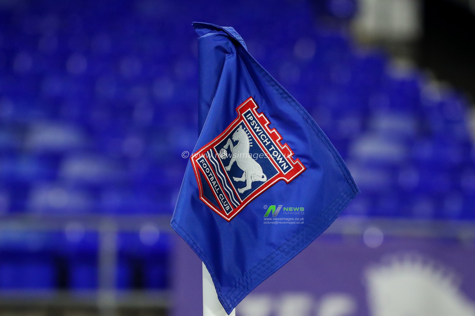 The corner flag during the Premier League match Ipswich Town vs Crystal Palace at Portman Road, Ipswich, United Kingdom, 3rd December 2024

(Photo by Izzy Poles/News Images)