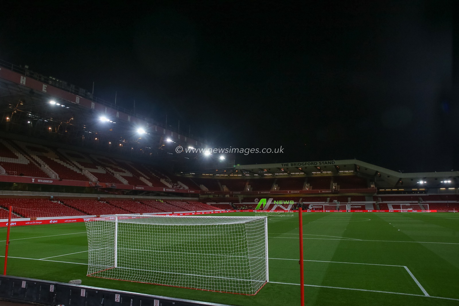 General view inside of the City Ground, home of Nottingham Forest ahead of the Carabao Cup Third Round match Nottingham Forest vs Tottenham Hotspur at City Ground, Nottingham, United Kingdom, 9th November 2022

(Photo by Gareth Evans/News Images)