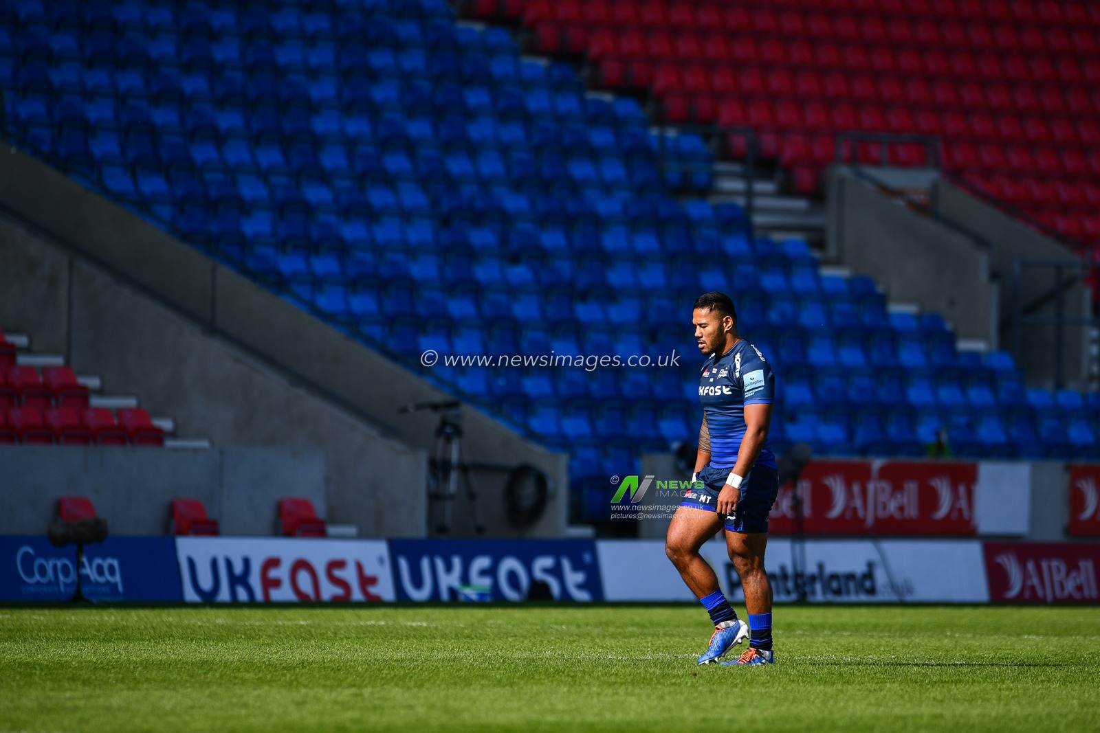 Manu Tuilagi of Sale Sharks