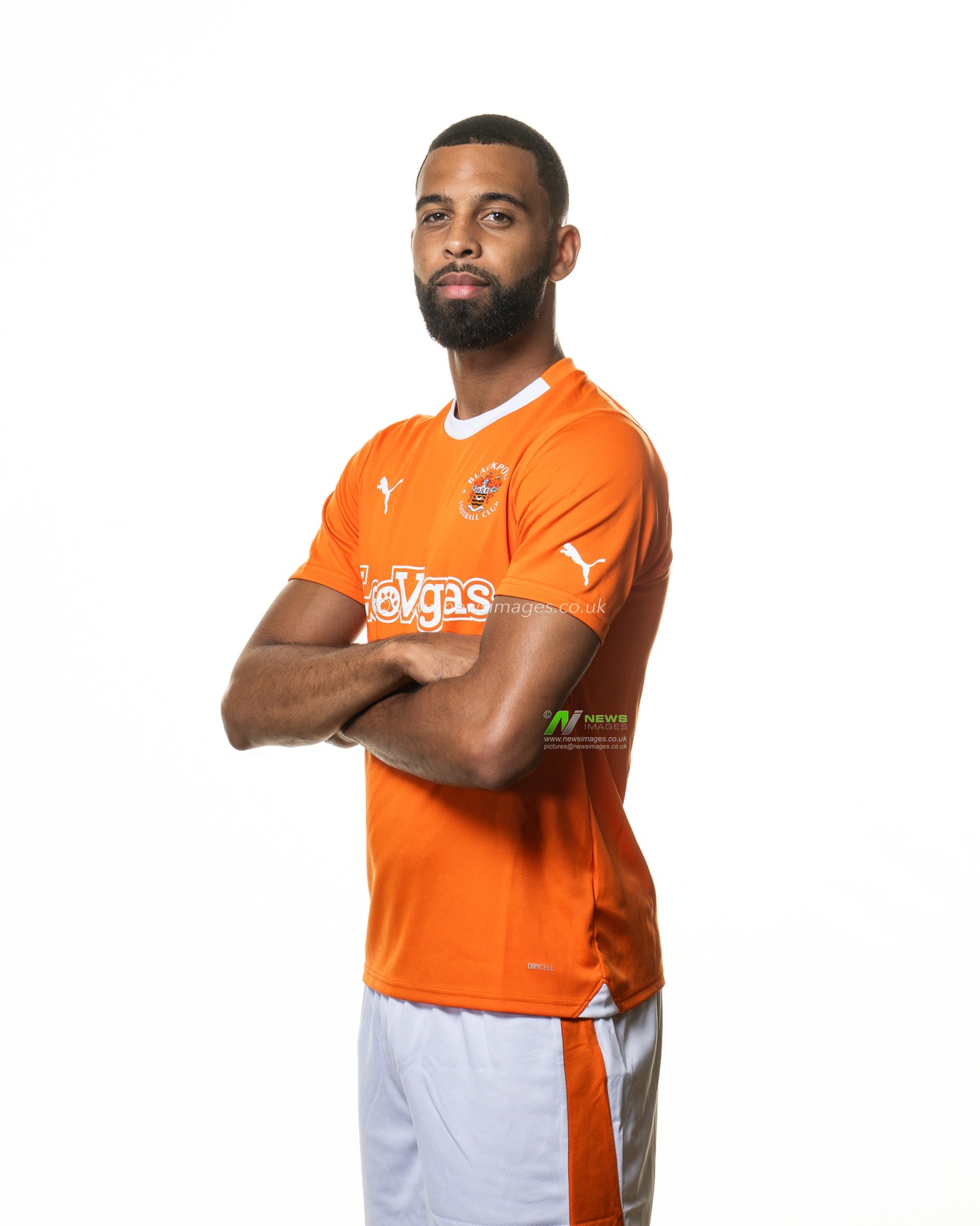Blackpool Squad Headshots at Bloomfield Road, Blackpool, United Kingdom, 27th July 2023

(Photo by Craig Thomas/News Images)