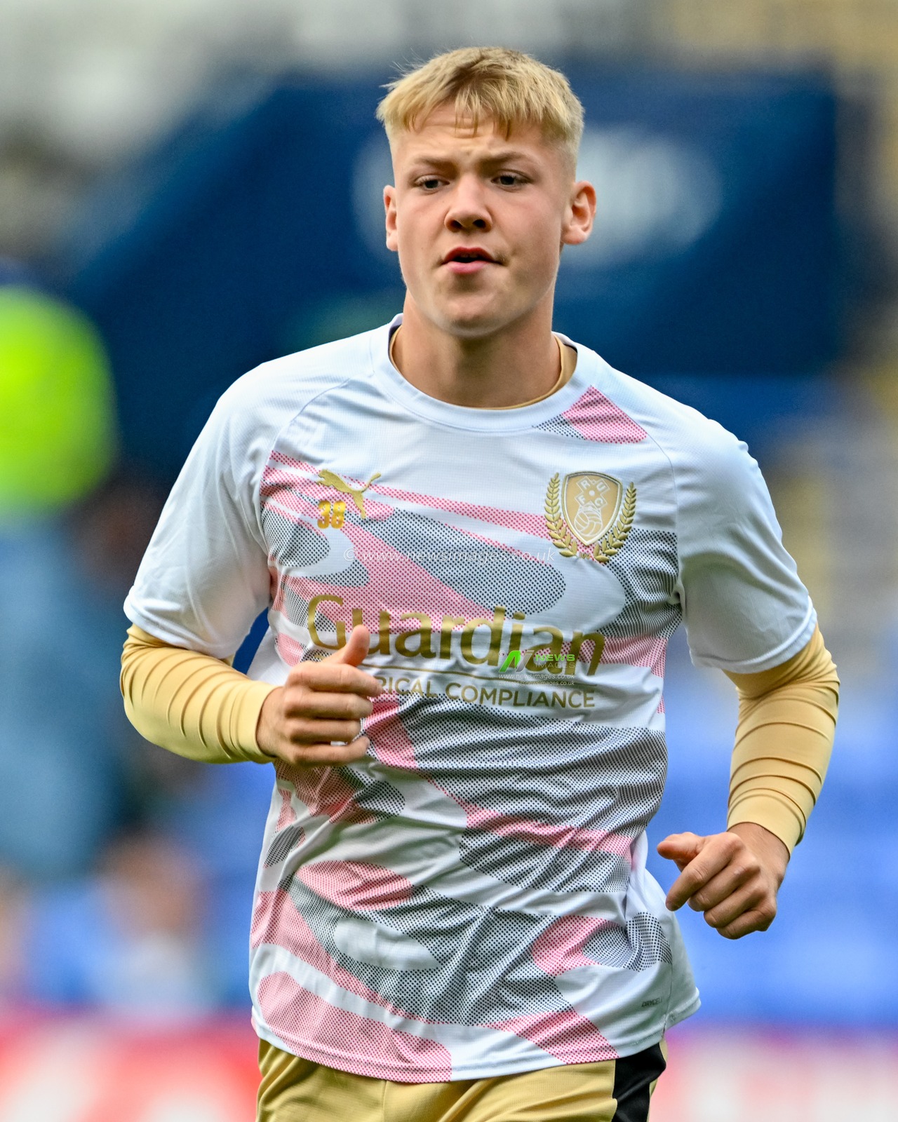 Kane Richardson of Rotherham United during the The Vertu Trophy match Bolton Wanderers vs Rotherham United at Toughsheet Community Stadium, Bolton, United Kingdom, 2nd September 2025

(Photo by Adam Gee/News Images)
