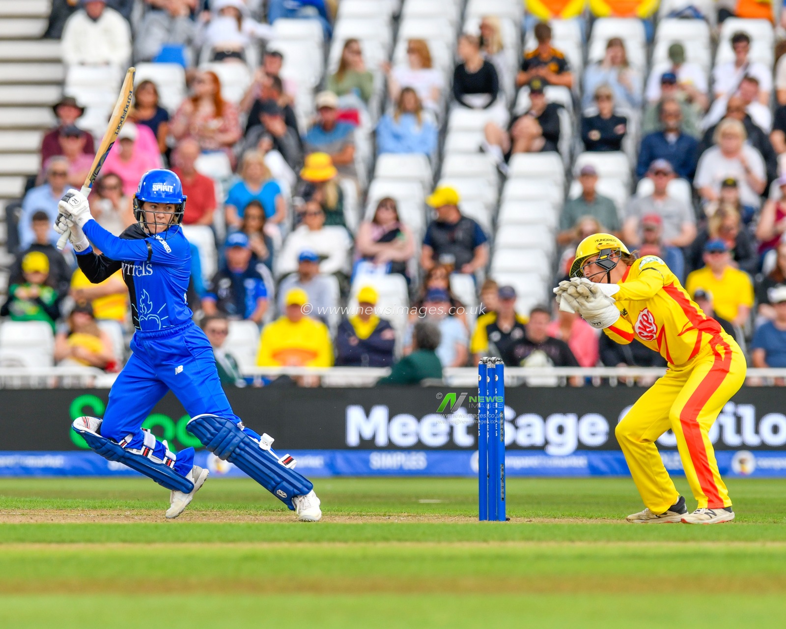 Georgia REDMAYNE of London Spirit batting during the The Hundred match Trent Rockets Women vs London Spirit Women at Trent Bridge, Nottingham, United Kingdom, 7th August 2024

(Photo by Mark Dunn/News Images)

