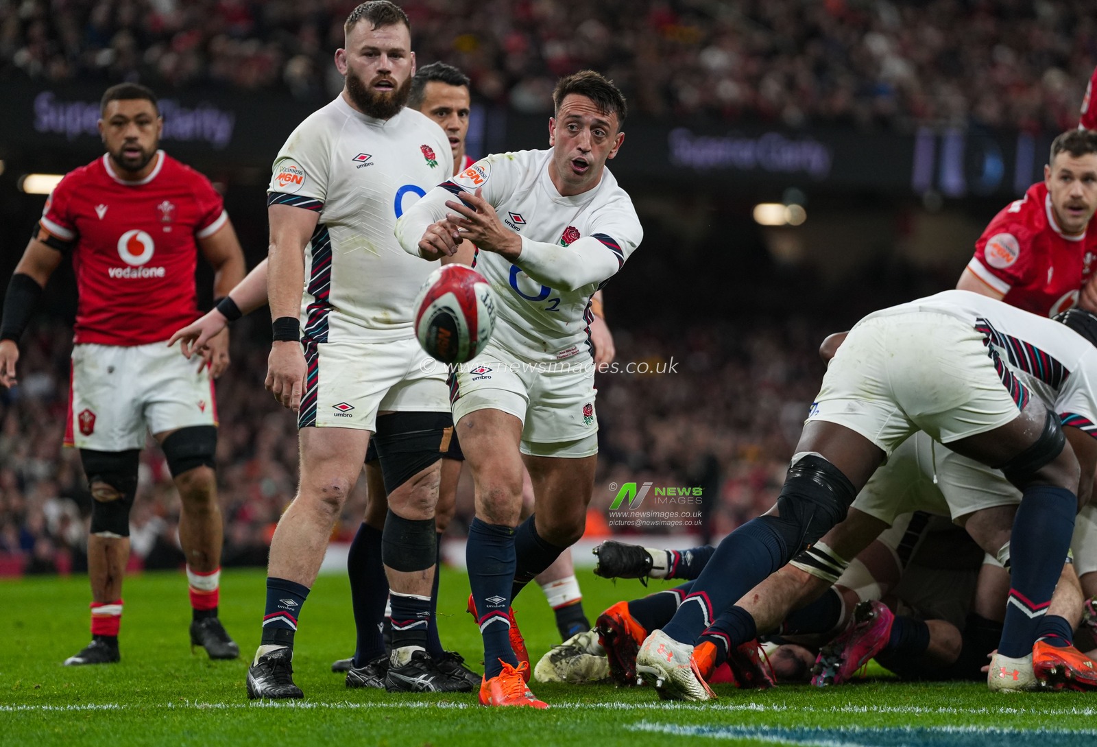 Alex Mitchell of England during the 2025 Guinness 6 Nations match Wales vs England at Principality Stadium, Cardiff, United Kingdom, 15th March 2025

(Photo by Andrew Lewis/News Images)