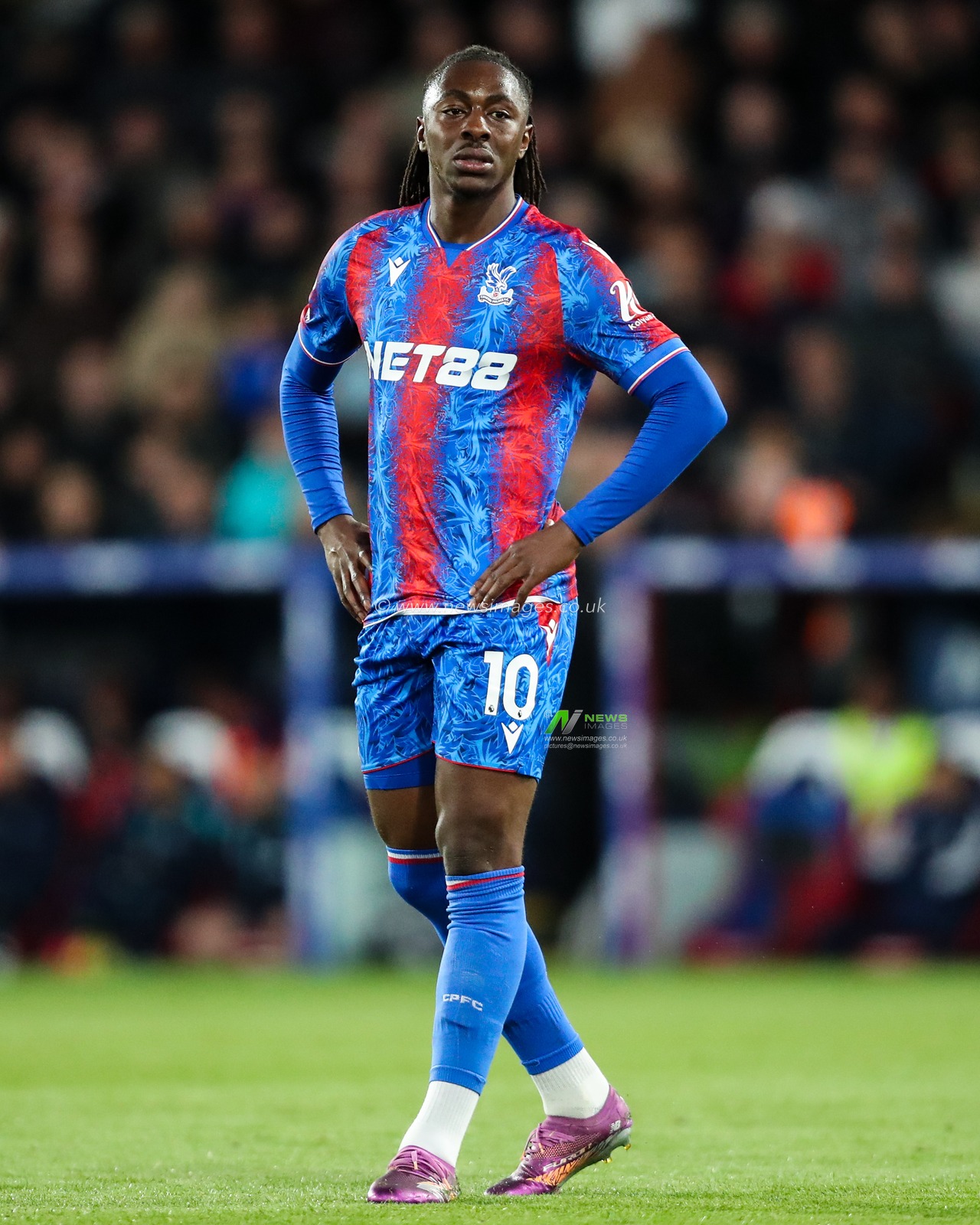 Eberechi Eze of Crystal Palace during the Premier League match Crystal Palace vs Nottingham Forest at Selhurst Park, London, United Kingdom, 5th May 2025

(Photo by Izzy Poles/News Images)