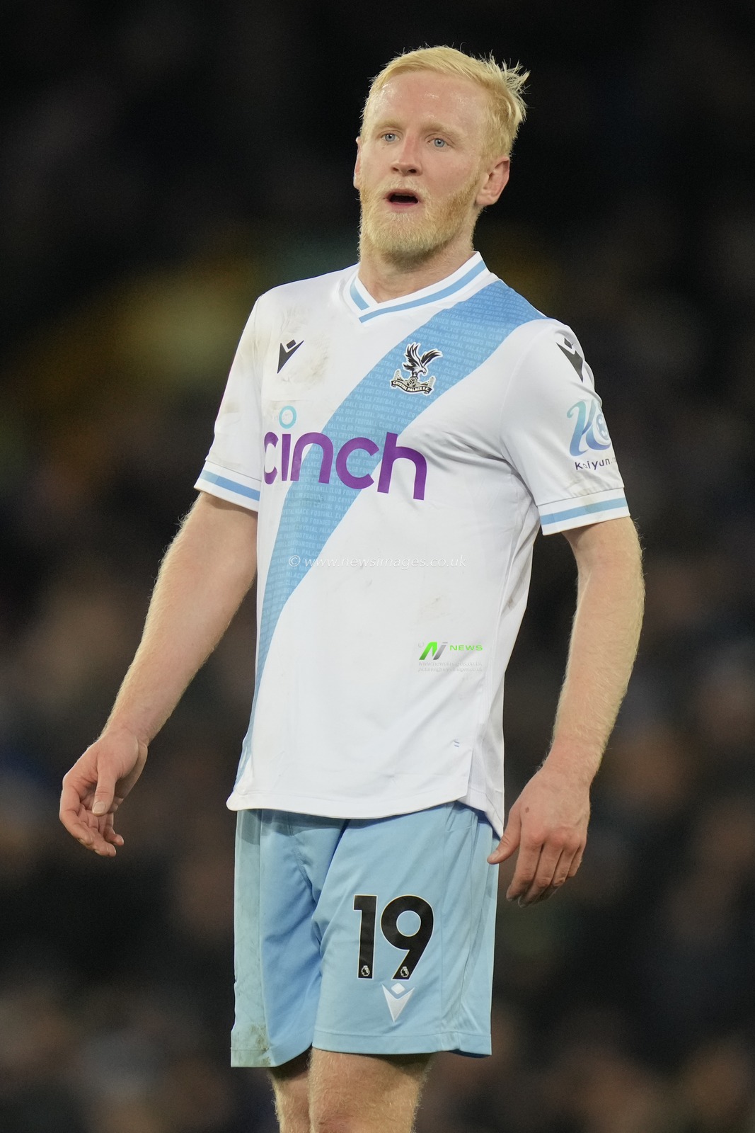 Will Hughes of Crystal Palace during the Emirates FA Cup Third Round Replay match Everton vs Crystal Palace at Goodison Park, Liverpool, United Kingdom, 17th January 2024

(Photo by Steve Flynn/News Images)