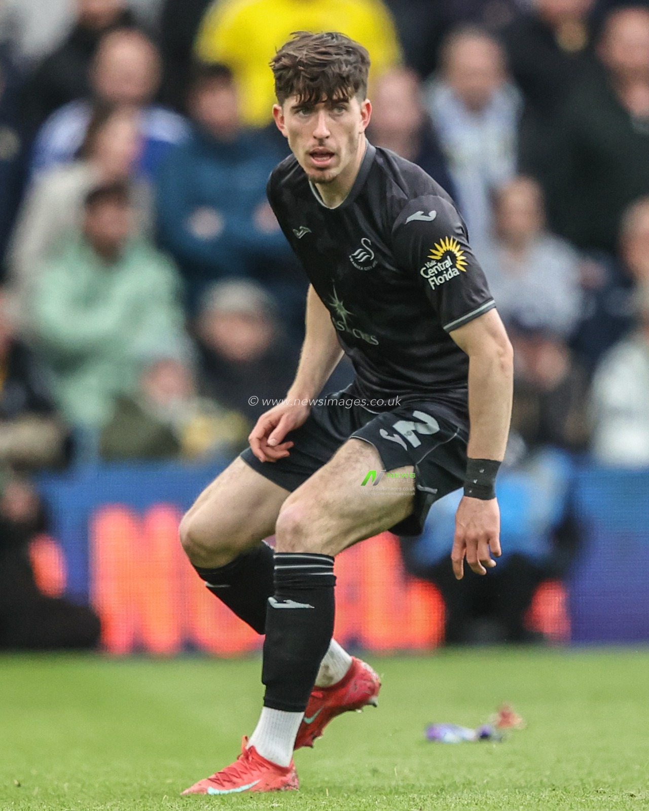 Josh Key of Swansea City during the Sky Bet Championship match Leeds United vs Swansea City at Elland Road, Leeds, United Kingdom, 29th March 2025

(Photo by Alfie Cosgrove/News Images)