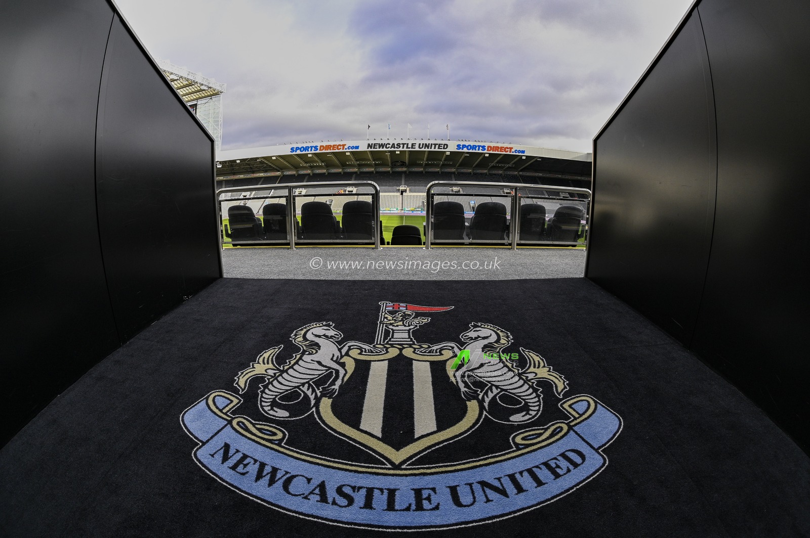 1st February 2020, St. James's Park, Newcastle, England; Premier League, Newcastle United v Norwich City : St. James' Park prior to kick-off