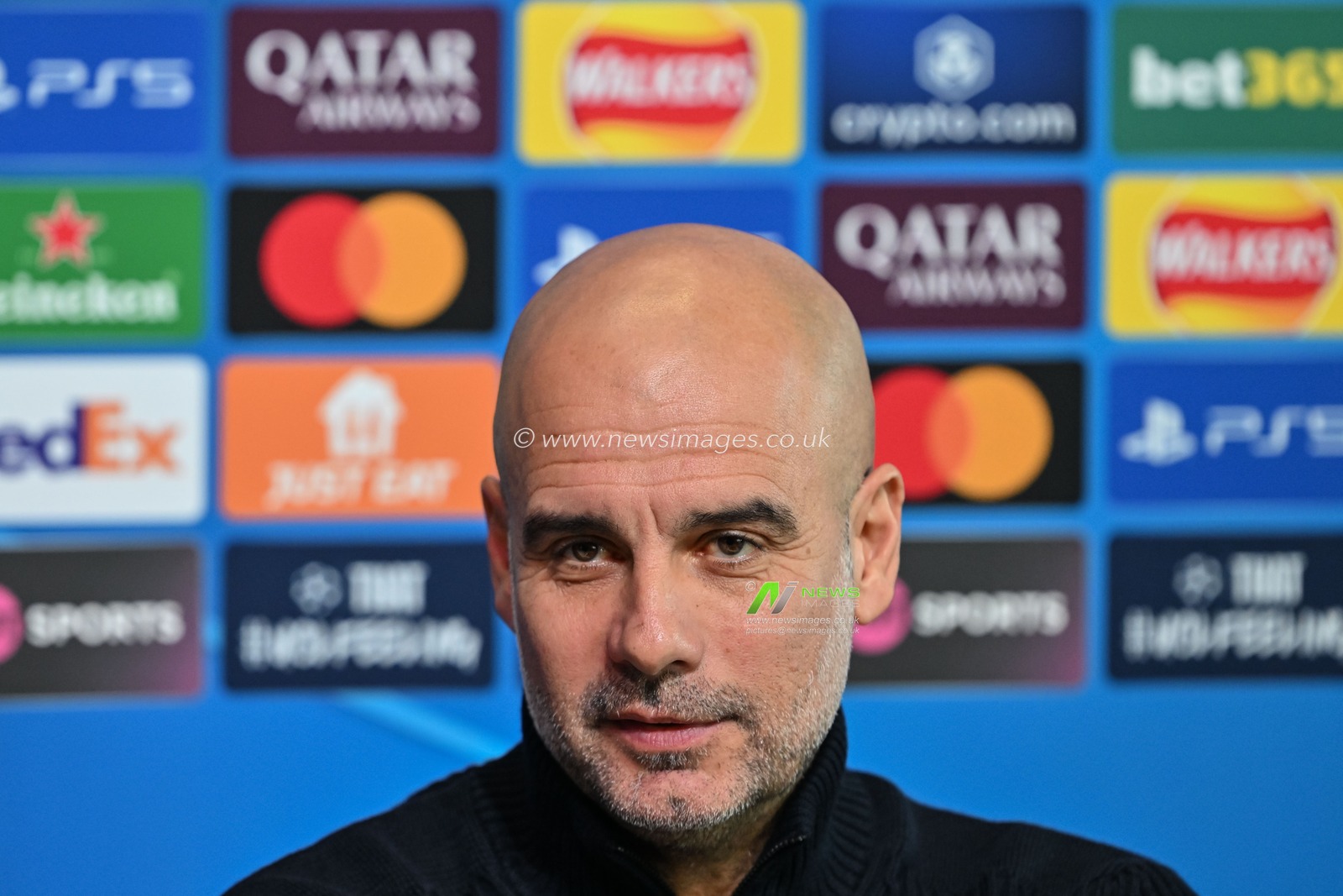 Pep Guardiola manager of Manchester City during the Manchester City v Sparta Prague UEFA Champions League press conference at Joie Stadium, Manchester, United Kingdom, 22nd October 2024

(Photo by Cody Froggatt/News Images)