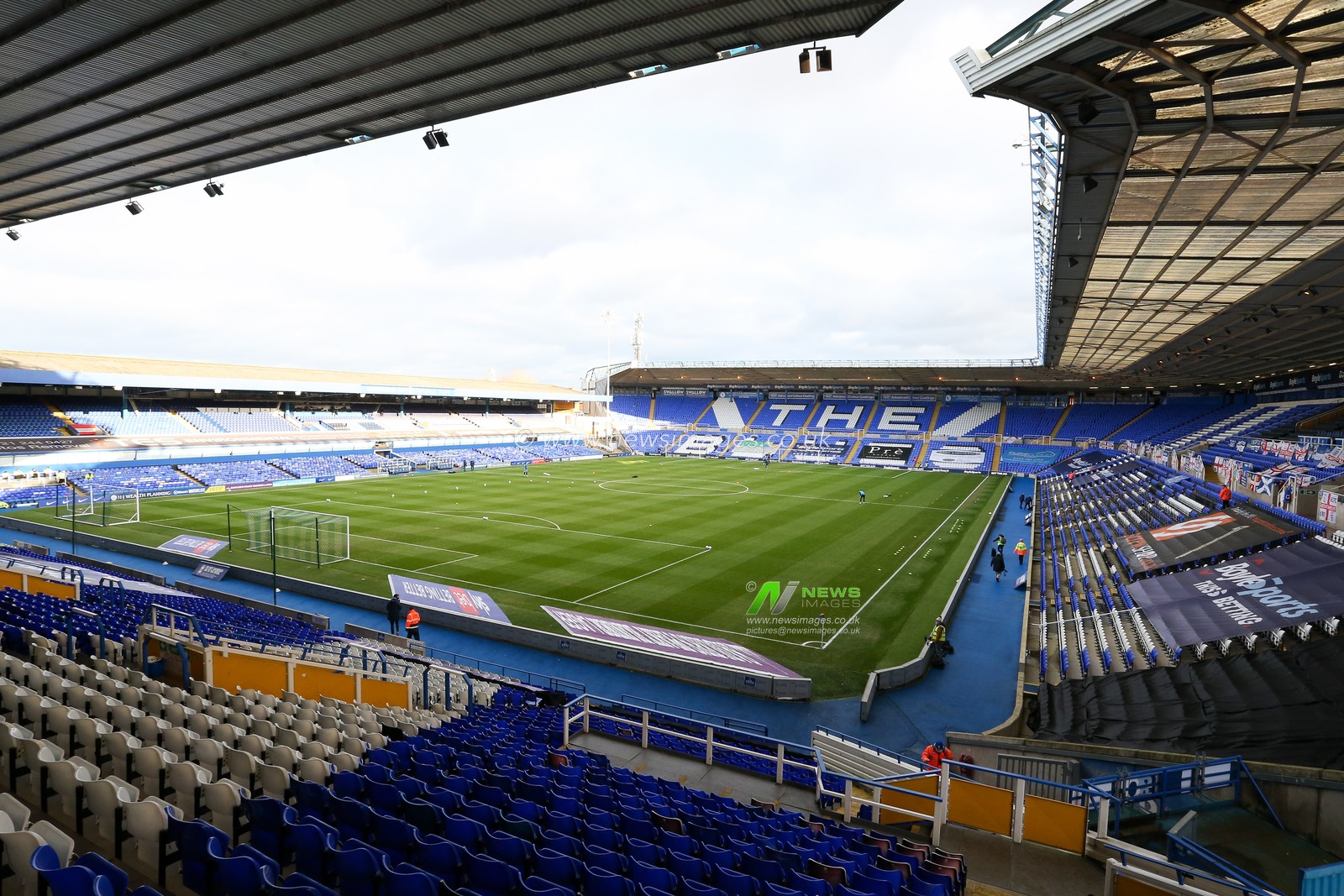 A general view of St Andrews, home to Birmingham City