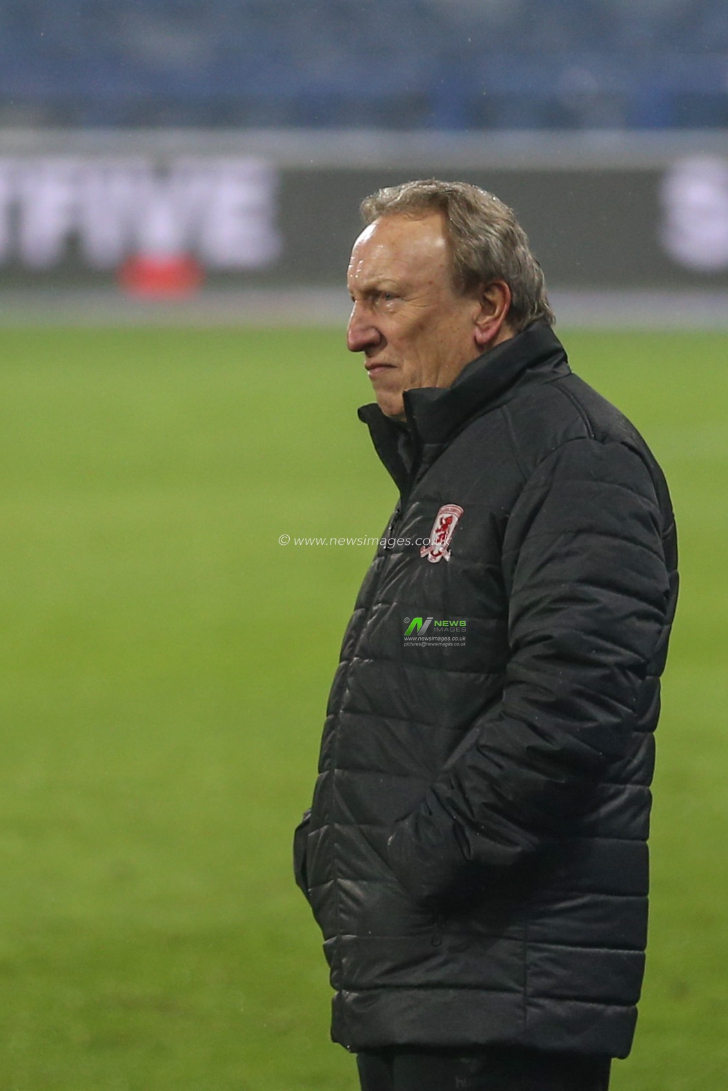 Neil Warnock manager of Middlesbrough during the game