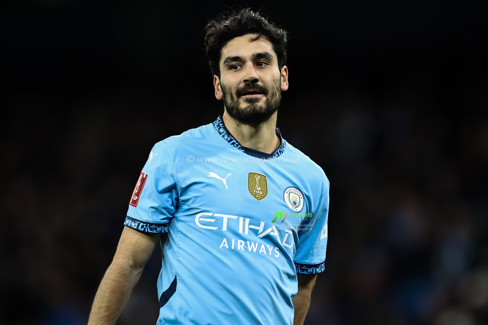 Ä°lkay GÃ¼ndoÄŸan of Manchester City during the Emirates FA Cup 5th Round match Manchester City vs Plymouth Argyle at Etihad Stadium, Manchester, United Kingdom, 1st March 2025

(Photo by Mark Cosgrove/News Images)