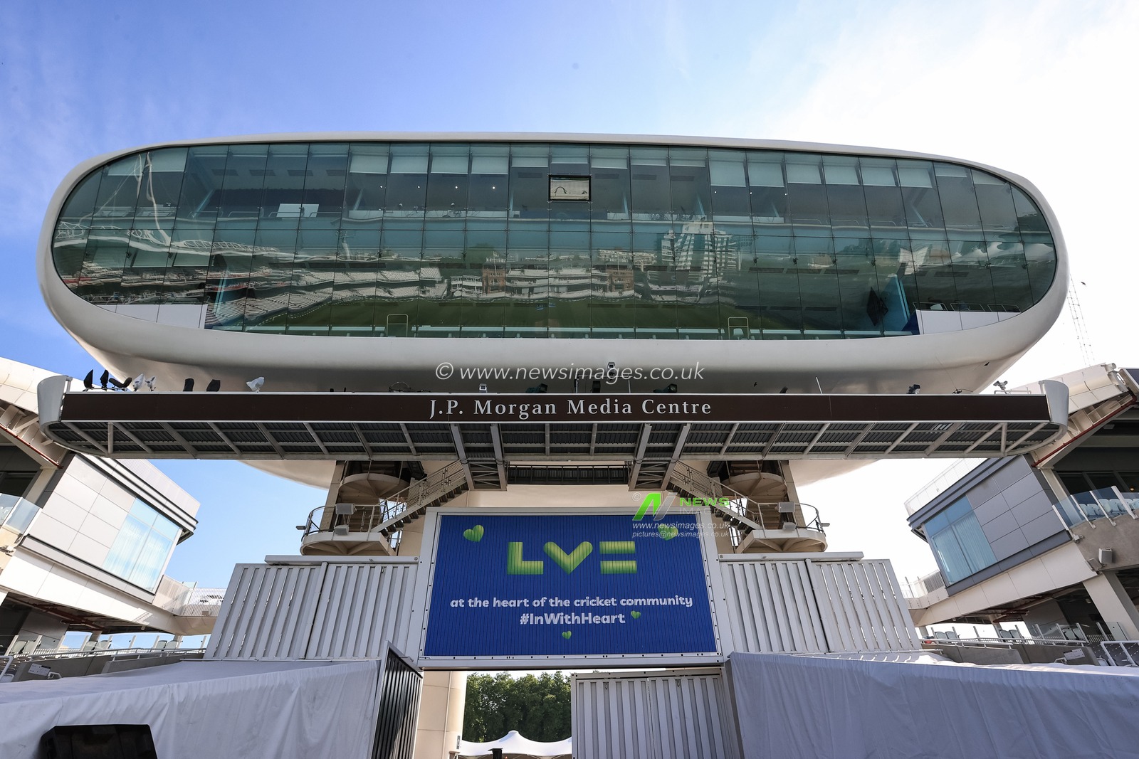 The J.P Morgan Media Centre at Lords