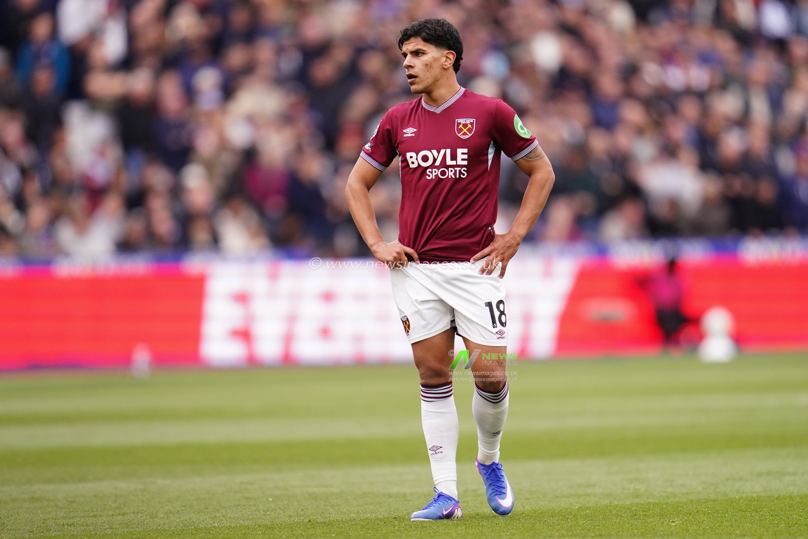 Mateus Fernandes of West Ham United during the Premier League match West Ham United vs Arsenal at London Stadium, London, United Kingdom on 10 May 2026

(Photo by Harvey Murphy/News Images)