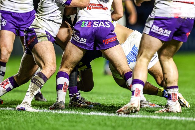 Toafofoa Sipley of Warrington Wolves goes over for a try during the Betfred Super League Round 3 match Warrington Wolves vs Wakefield Trinity at The Halliwell Jones Stadium, Warrington, United Kingdom on 28 February 2026

(Photo by Alfie Cosgrove/News Images)
