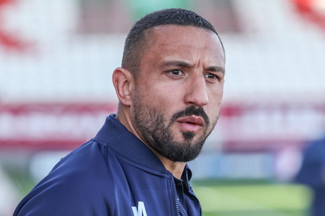 Elliot Minchella of Hull KR arrives during the Betfred Super League Round 7 match Hull KR vs Wigan Warriors at Sewell Group Craven Park, Kingston upon Hull, United Kingdom, 11th April 2025

(Photo by Mark Cosgrove/News Images)