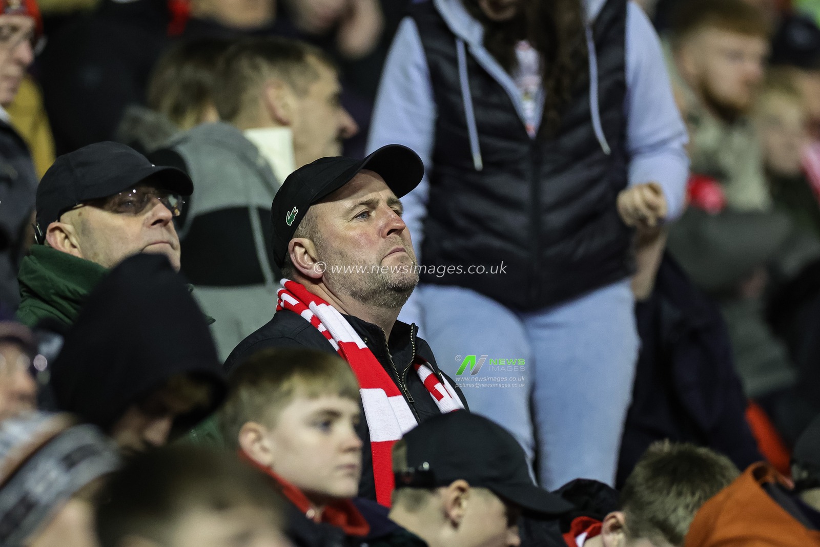 Barnsley fans during the Sky Bet League 1 match Barnsley vs Wigan Athletic at Oakwell, Barnsley, United Kingdom, 1st January 2024

(Photo by Mark Cosgrove/News Images)