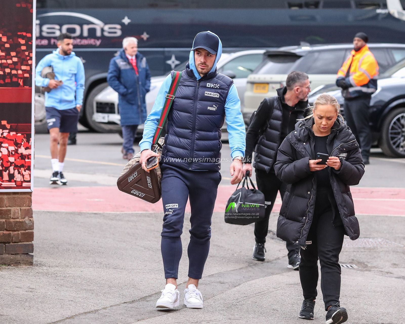 Jack Grealish #10 of Manchester City arrives at The City Ground during the Premier League match Nottingham Forest vs Manchester City at City Ground, Nottingham, United Kingdom, 18th February 2023

(Photo by Gareth Evans/News Images)