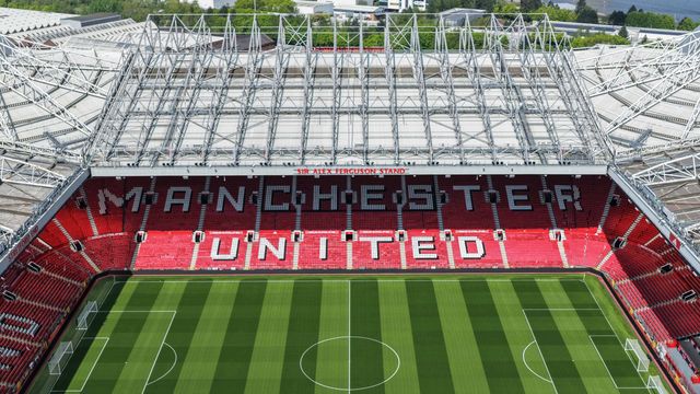 An aerial view of Old Trafford during the Premier League match Manchester United vs Brentford at Old Trafford, Manchester, United Kingdom on 27 April 2026

(Photo by Mark Cosgrove/News Images)
