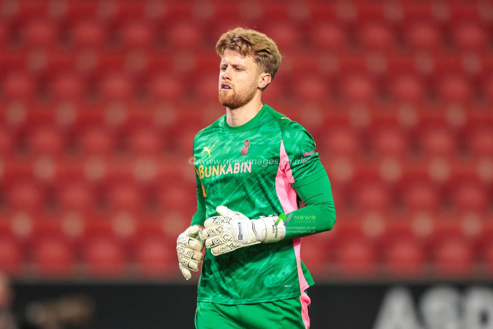Tom Donaghy of Oldham Athletic during the The Vertu Trophy Northern Group E match Rotherham United vs Oldham Athletic at New York Stadium, Rotherham, United Kingdom, 7th October 2025

(Photo by Seth Rose/News Images)