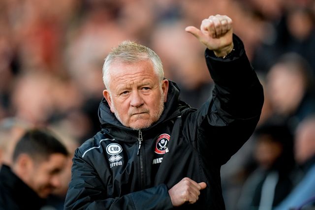 Chris Wilder manager of Sheffield United waves to the crowd prior to kick off during the Sky Bet Championship match Sheffield United vs Blackburn Rovers at Bramall Lane, Sheffield, United Kingdom on 22 April 2026

(Photo by Maynard Manyowa/News Images)