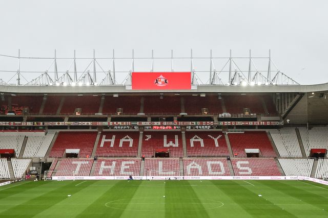 A general view of Stadium Of Light ahead of the Premier League match Sunderland vs Manchester United at Stadium Of Light, Sunderland, United Kingdom on 09 May 2026

(Photo by Alfie Cosgrove/News Images)