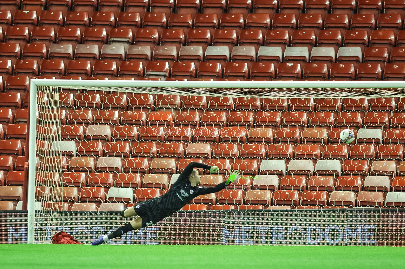 Shamir Fenelon scores to make it 1-1during the Emirates FA Cup 1st Round match Barnsley vs Horsham FC at Oakwell, Barnsley, United Kingdom, 3rd November 2023

(Photo by Mark Cosgrove/News Images)