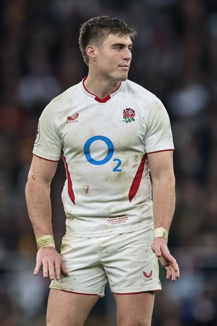 Tommy Freeman of England during the Quilter Nations Series 2025 match England vs Australia at Allianz Stadium, Twickenham, United Kingdom, 1st November 2025

(Photo by Mark Cosgrove/News Images)

*** GER AUT SUI OUT ***