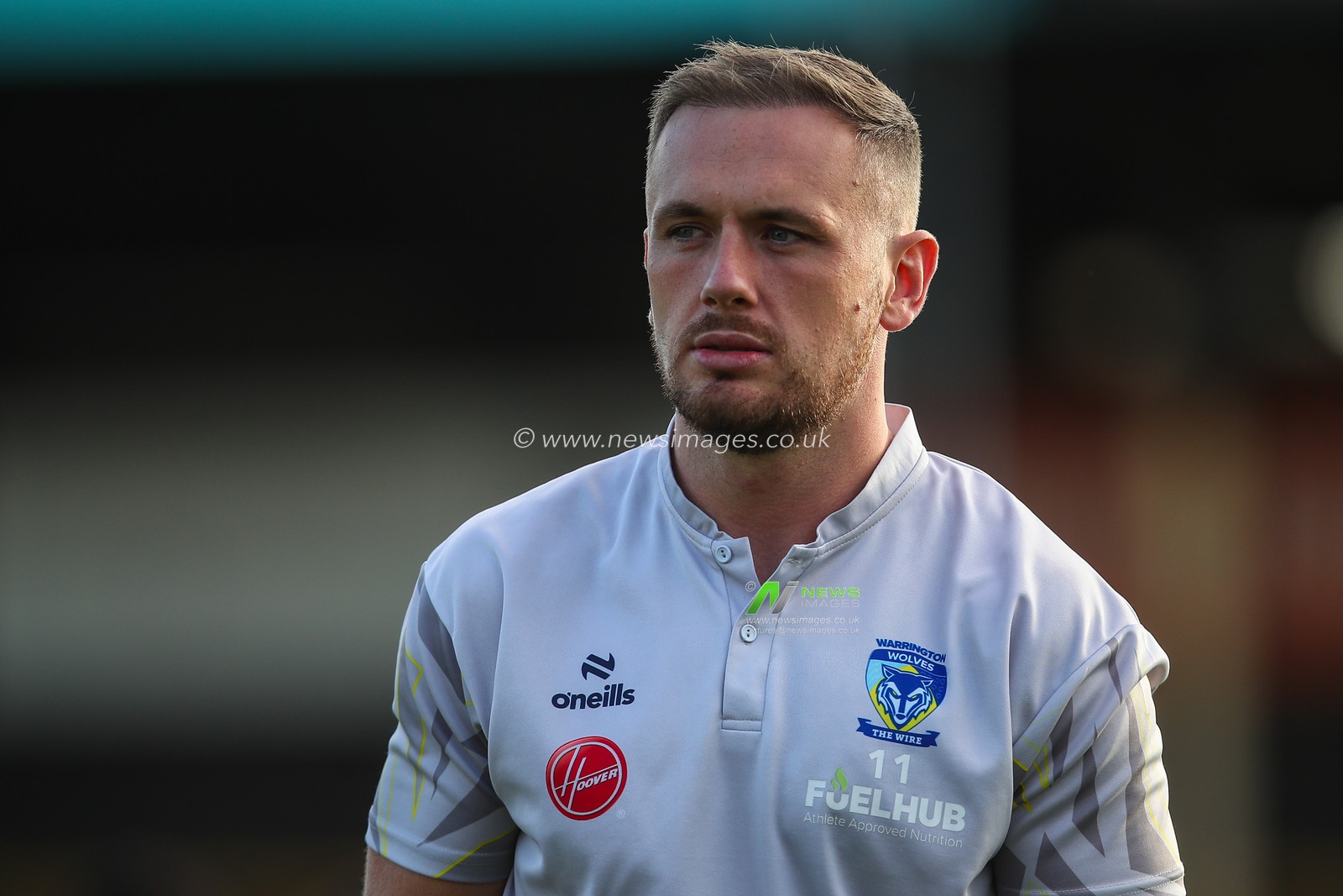 Ben Currie of Warrington Wolves arrives ahead of the Betfred Super League Round 23 match Castleford Tigers vs Warrington Wolves at The Mend-A-Hose Jungle, Castleford, United Kingdom, 23rd August 2024

(Photo by Gareth Evans/News Images)