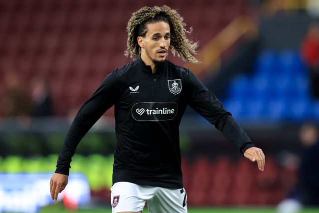Hannibal Mejbri of Burnley warms up ahead of the Sky Bet Championship match Burnley vs Middlesbrough at Turf Moor, Burnley, United Kingdom on 02 September 2026

(Photo by Jorge Horsted/News Images)