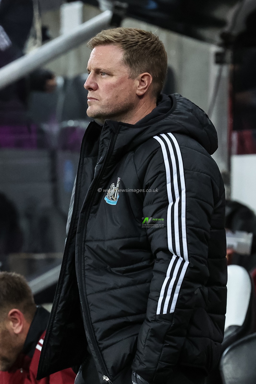 Eddie Howe manager of Newcastle United during the Carabao Cup 3rd Round Newcastle United vs AFC Wimbledon at St. James's Park, Newcastle, United Kingdom, 1st October 2024

(Photo by Mark Cosgrove/News Images)