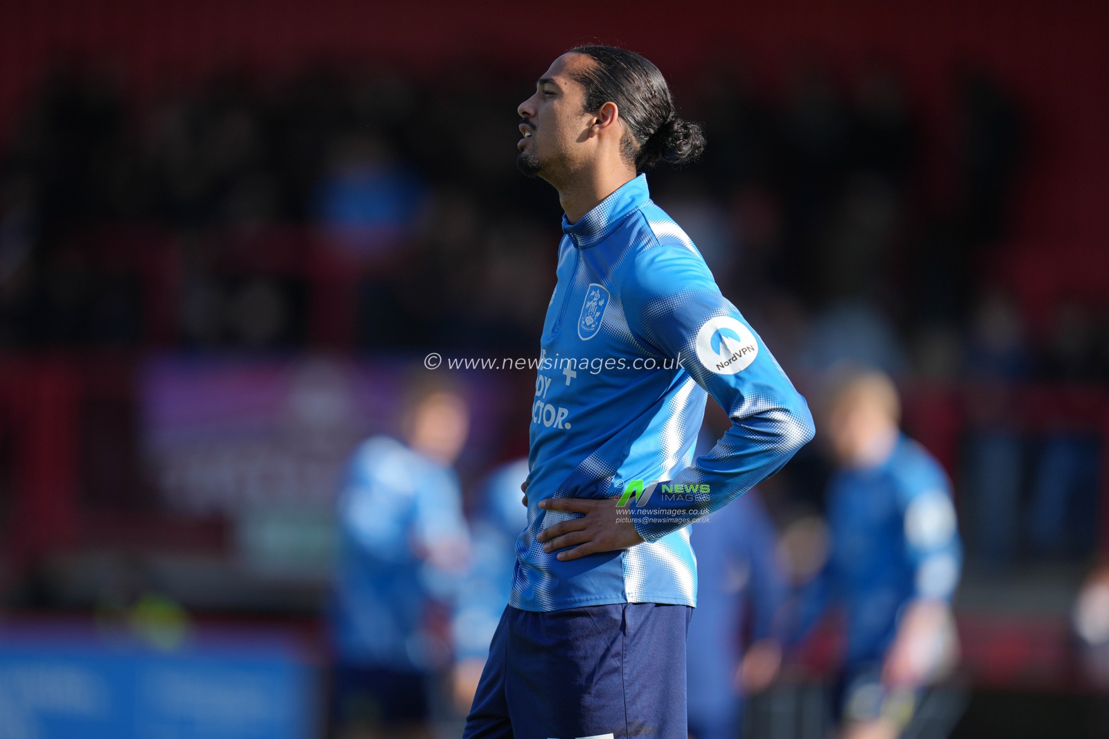 Nigel Lonwijk of Huddersfield Town ahead of the Sky Bet League 1 match Stevenage vs Huddersfield Town at Lamex Stadium, Stevenage, United Kingdom, 1st March 2025

(Photo by Harvey Murphy/News Images)