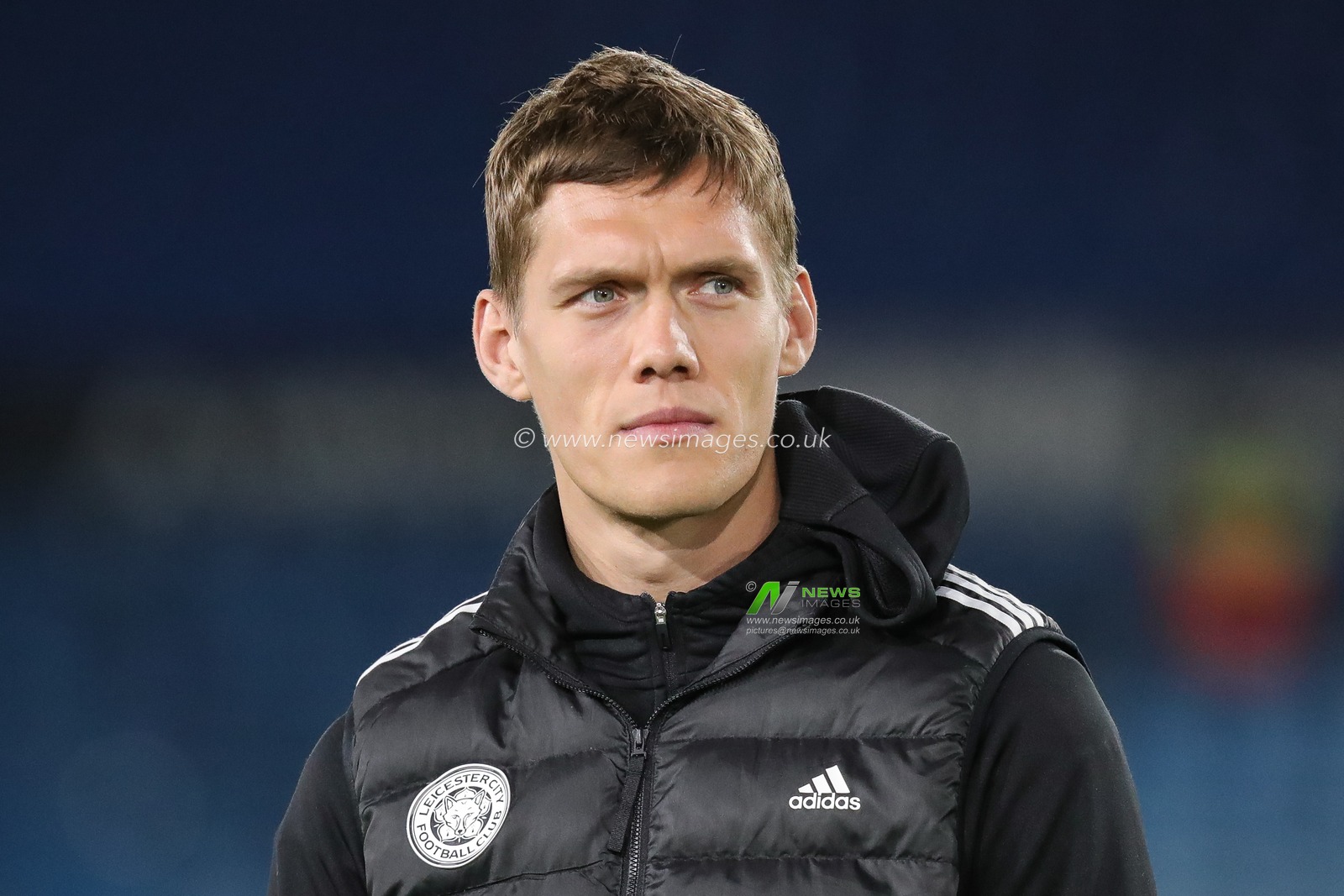 Jannik Vestergaard of Leicester City arrives at Elland Road Stadium ahead of the Sky Bet Championship match Leeds United vs Leicester City at Elland Road, Leeds, United Kingdom, 23rd February 2024

(Photo by James Heaton/News Images)