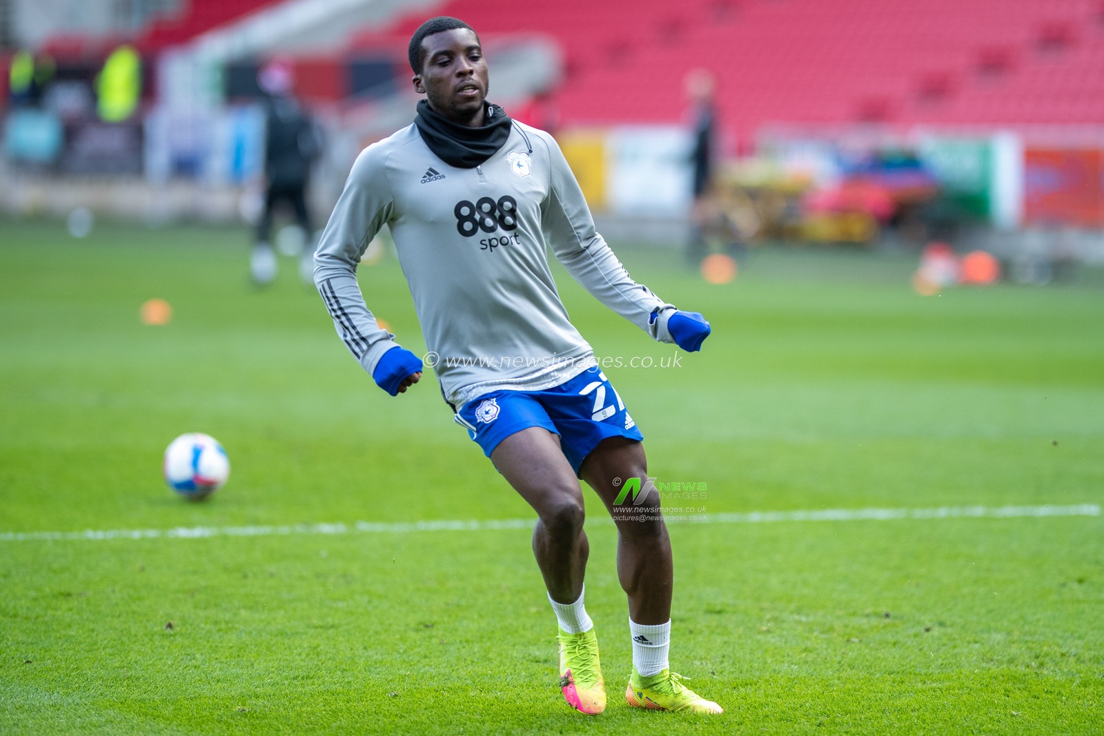Sheyi Ojo #27 of Cardiff City