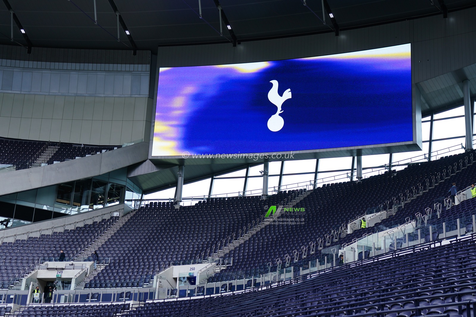 General view of the Tottenham Hotspur Stadium ahead of  the Premier League match Tottenham Hotspur vs Newcastle Untied at Tottenham Hotspur Stadium, London, United Kingdom on 29 August 2026

(Photo by Harvey Murphy/News Images)