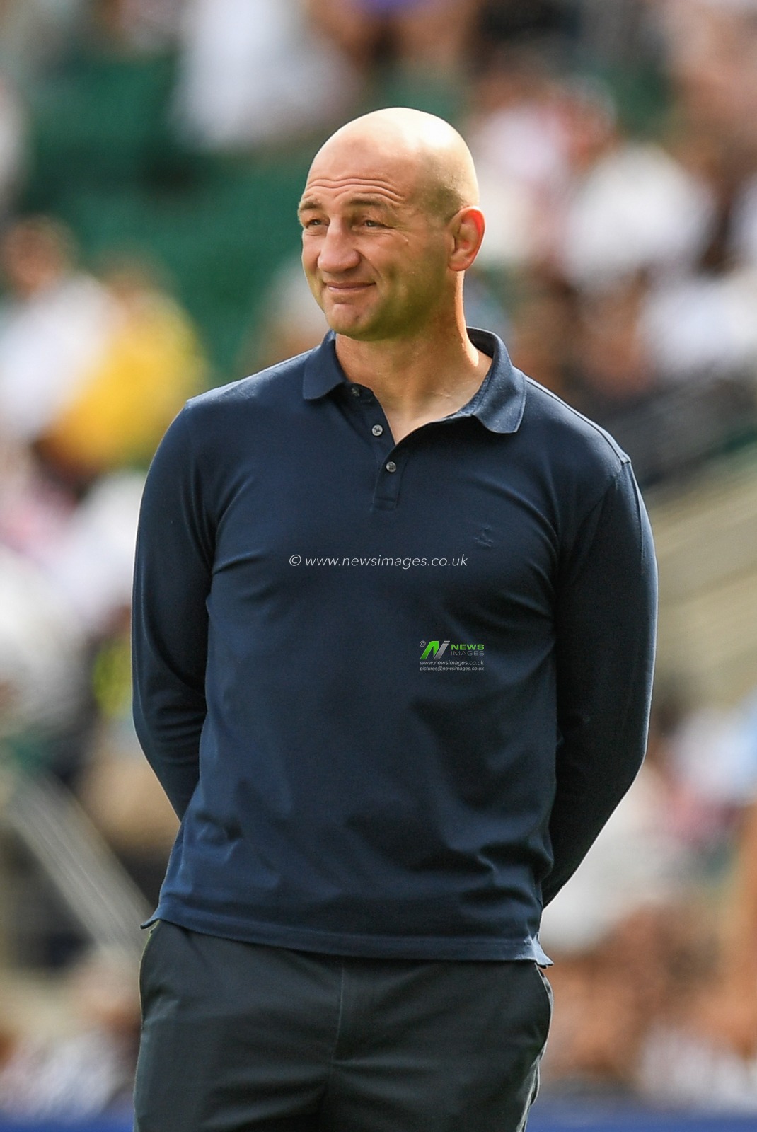 Steve Borthwick Head Coach of England ahead of the 2023 Summer Series match England vs Fiji at Twickenham Stadium, Twickenham, United Kingdom, 26th August 2023

(Photo by Mike Jones/News Images)