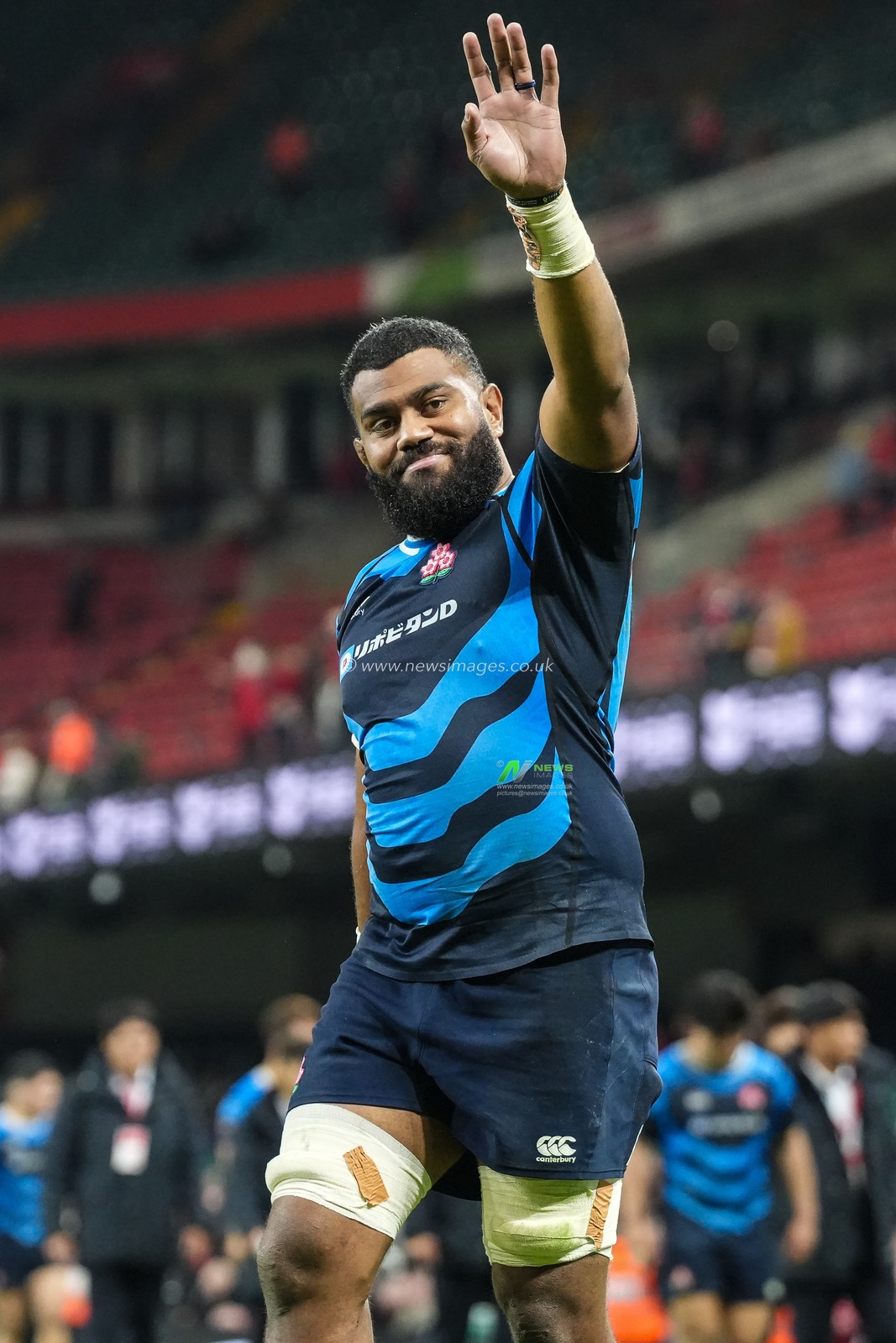 Faulua Makisi of Japan during the Quilter Nations Series 2025 match Wales vs Japan at Principality Stadium, Cardiff, United Kingdom, 15th November 2025

(Photo by Andrew Lewis/News Images)

*** GER AUT SUI OUT ***