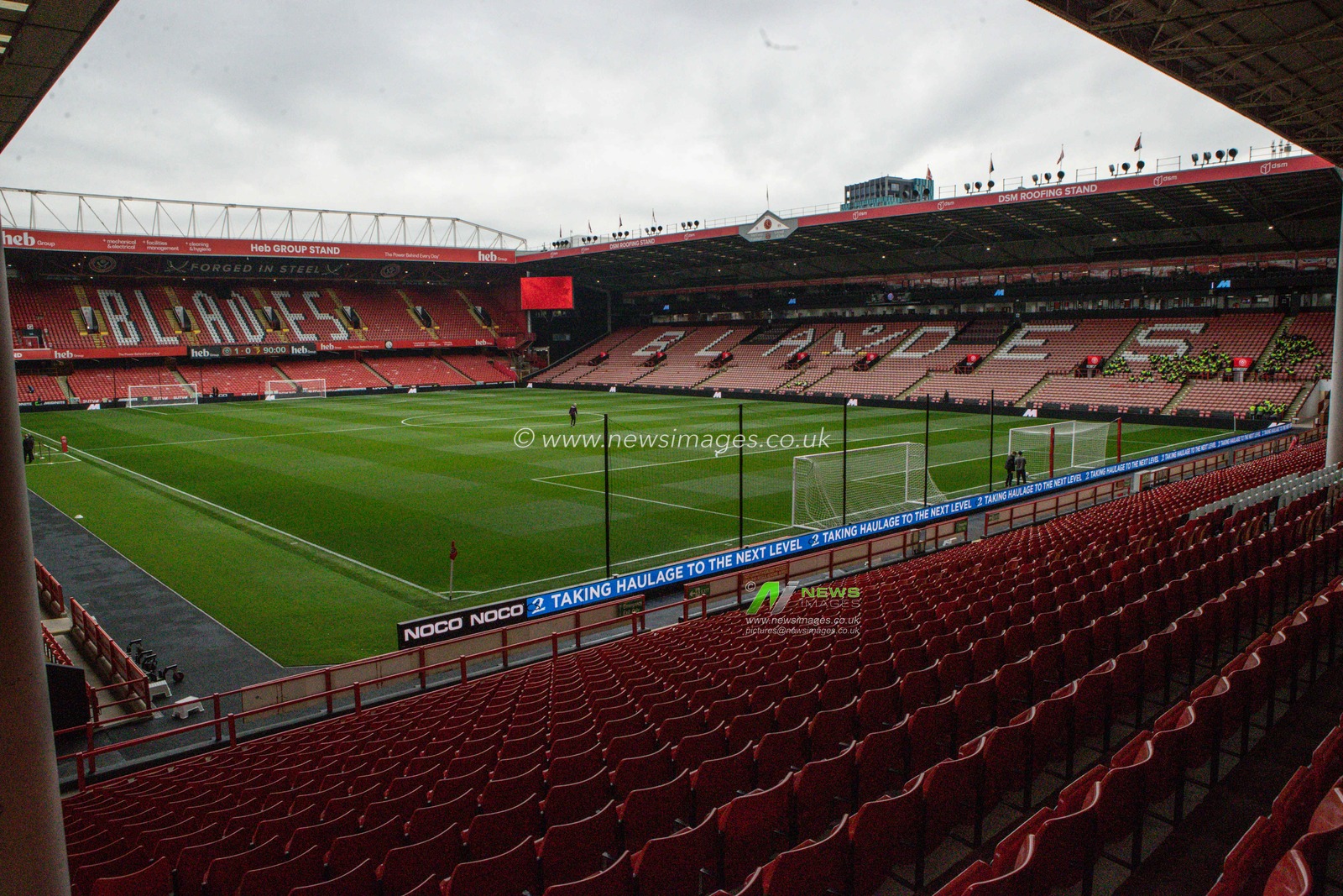 A general view of Bramall Lane ahead of the Sky Bet Championship match Sheffield United vs Watford at Bramall Lane, Sheffield, United Kingdom, 18th October 2025

(Photo by Richard Bierton/News Images)