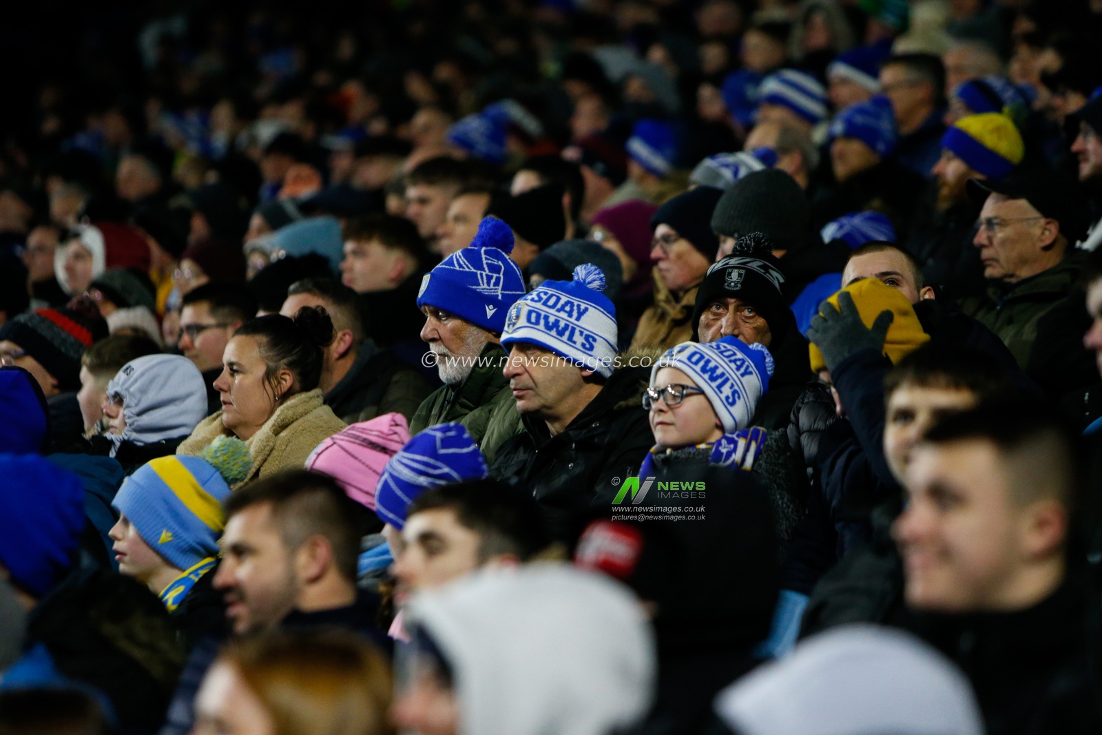 Fans of Sheffield Wednesday during the Sky Bet League 1 match Sheffield Wednesday vs Port Vale at Hillsborough, Sheffield, United Kingdom, 29th December 2022

(Photo by Ben Early/News Images)