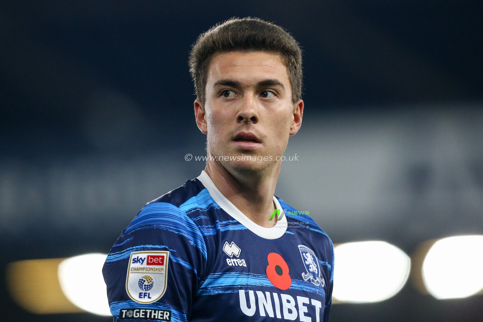 Matthew Hoppe #13 of Middlesbrough during the Sky Bet Championship match Norwich City vs Middlesbrough at Carrow Road, Norwich, United Kingdom, 12th November 2022

(Photo by Arron Gent/News Images)