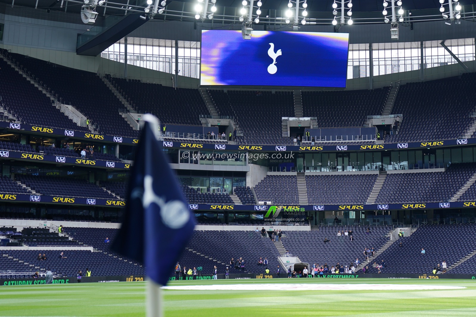 General view of Tottenham Hotspur Stadium during the Premier League match Tottenham Hotspur vs Newcastle Untied at Tottenham Hotspur Stadium, London, United Kingdom on 29 August 2026

(Photo by Harvey Murphy/News Images)