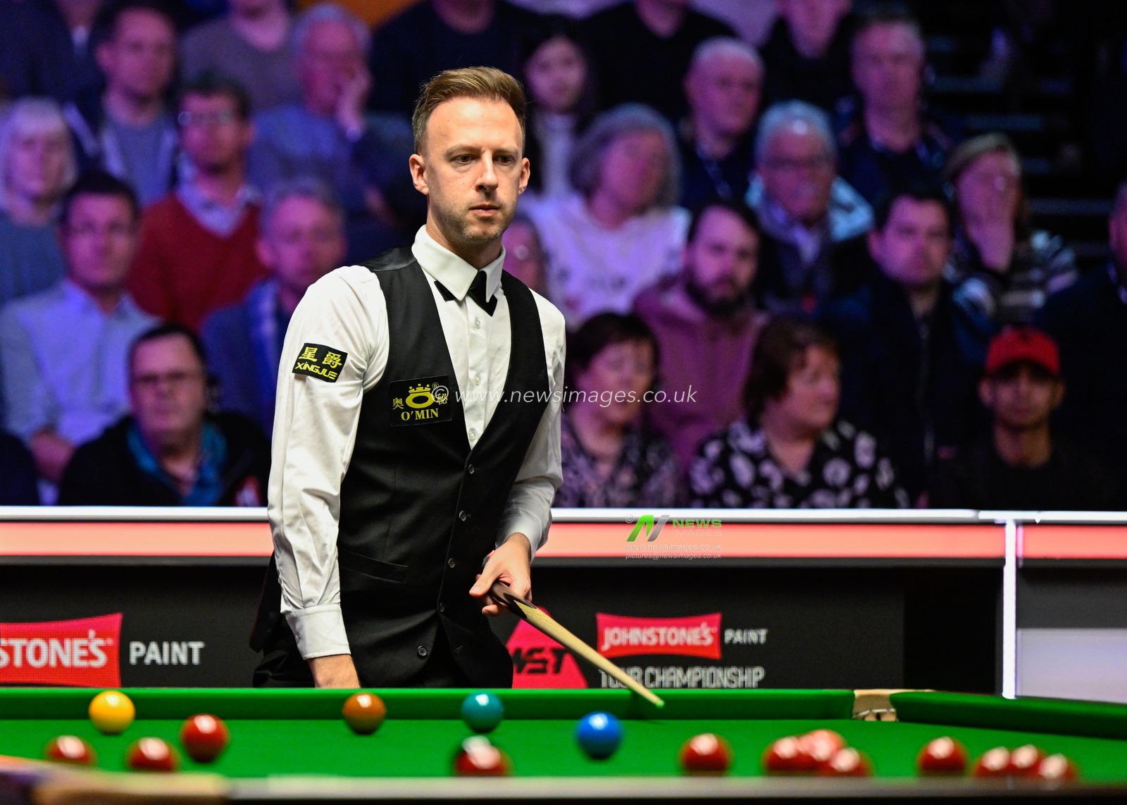 Judd Trump, during the Johnstoneâ€™s Paint Tour Championship at Manchester Central, Manchester, United Kingdom, 4th April 2024

(Photo by Cody Froggatt/News Images)