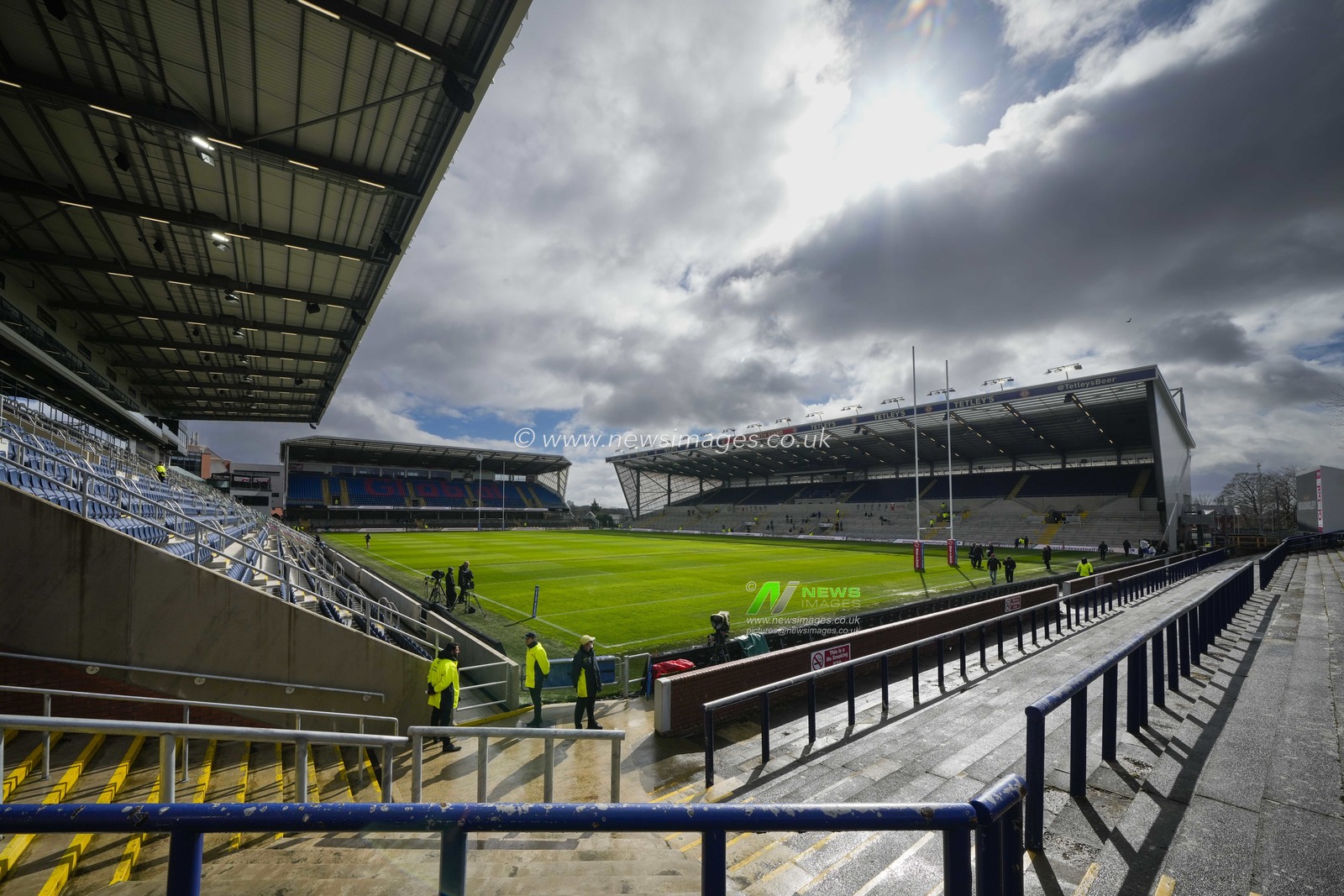 General view of Headingley Stadium before the Betfred Super League Round 6 match Leeds Rhinos vs Catalans Dragons at Headingley Stadium, Leeds, United Kingdom, 25th March 2023

(Photo by Steve Flynn/News Images)