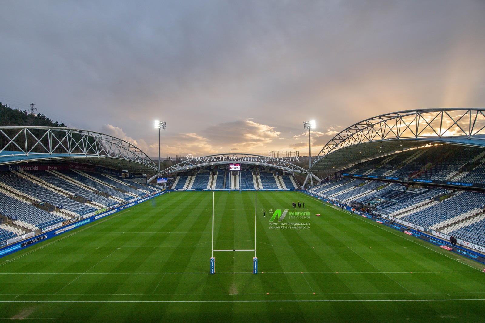 General view of The John Smith's Stadium, Home of Huddersfield Giants ahead of the Betfred Super League Round 6 match Huddersfield Giants vs St Helens at John Smith's Stadium, Huddersfield, United Kingdom, 23rd March 2023

(Photo by Craig Thomas/News Images)