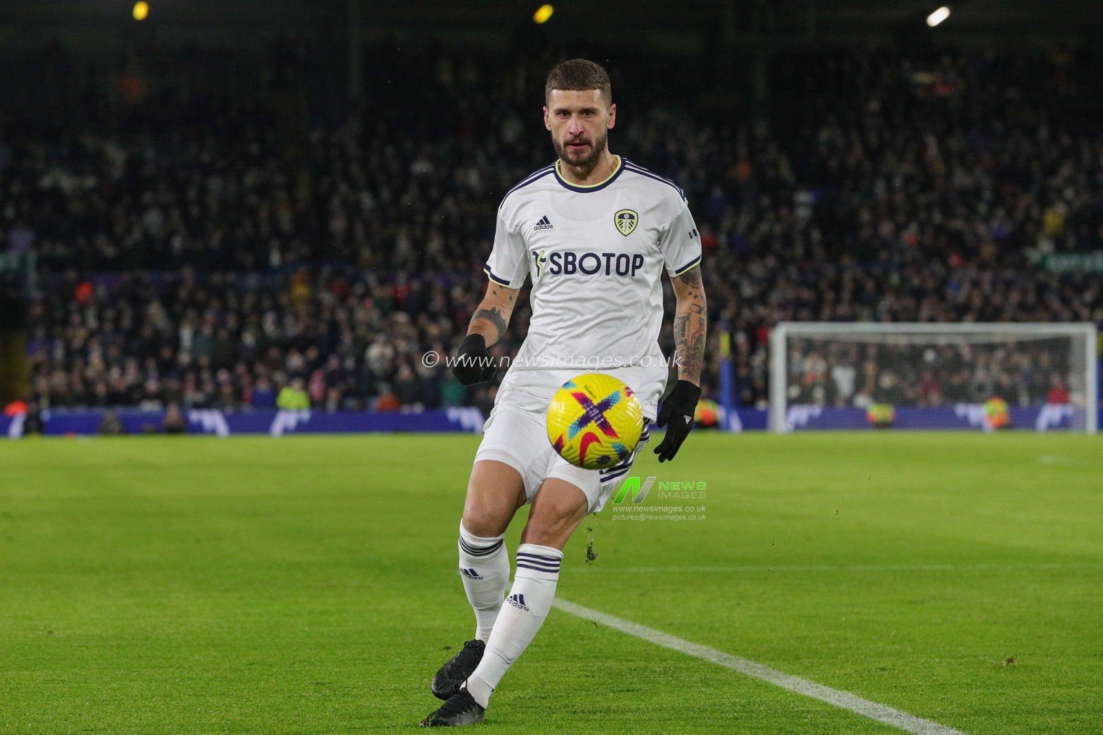Mateusz Klich #43 of Leeds United in action during the Mid season friendly match Leeds United vs Real Sociedad at Elland Road, Leeds, United Kingdom, 16th December 2022

(Photo by James Heaton/News Images)