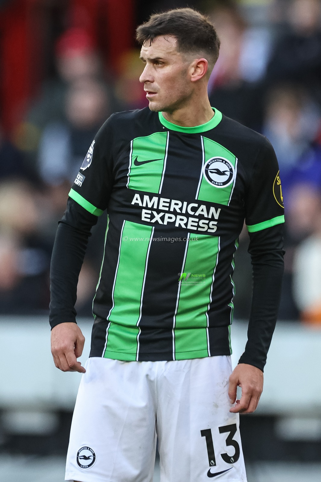 Pascal GroÃŸ of Brighton & Hove Albion during the Premier League match Sheffield United vs Brighton and Hove Albion at Bramall Lane, Sheffield, United Kingdom, 18th February 2024

(Photo by Mark Cosgrove/News Images)