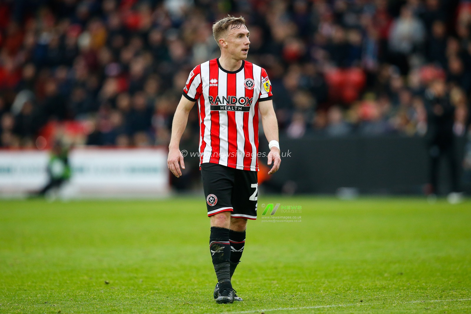 Ben Osborn #23 of Sheffield United during the Sky Bet Championship match Sheffield United vs Burnley at Bramall Lane, Sheffield, United Kingdom, 5th November 2022

(Photo by Ben Early/News Images)