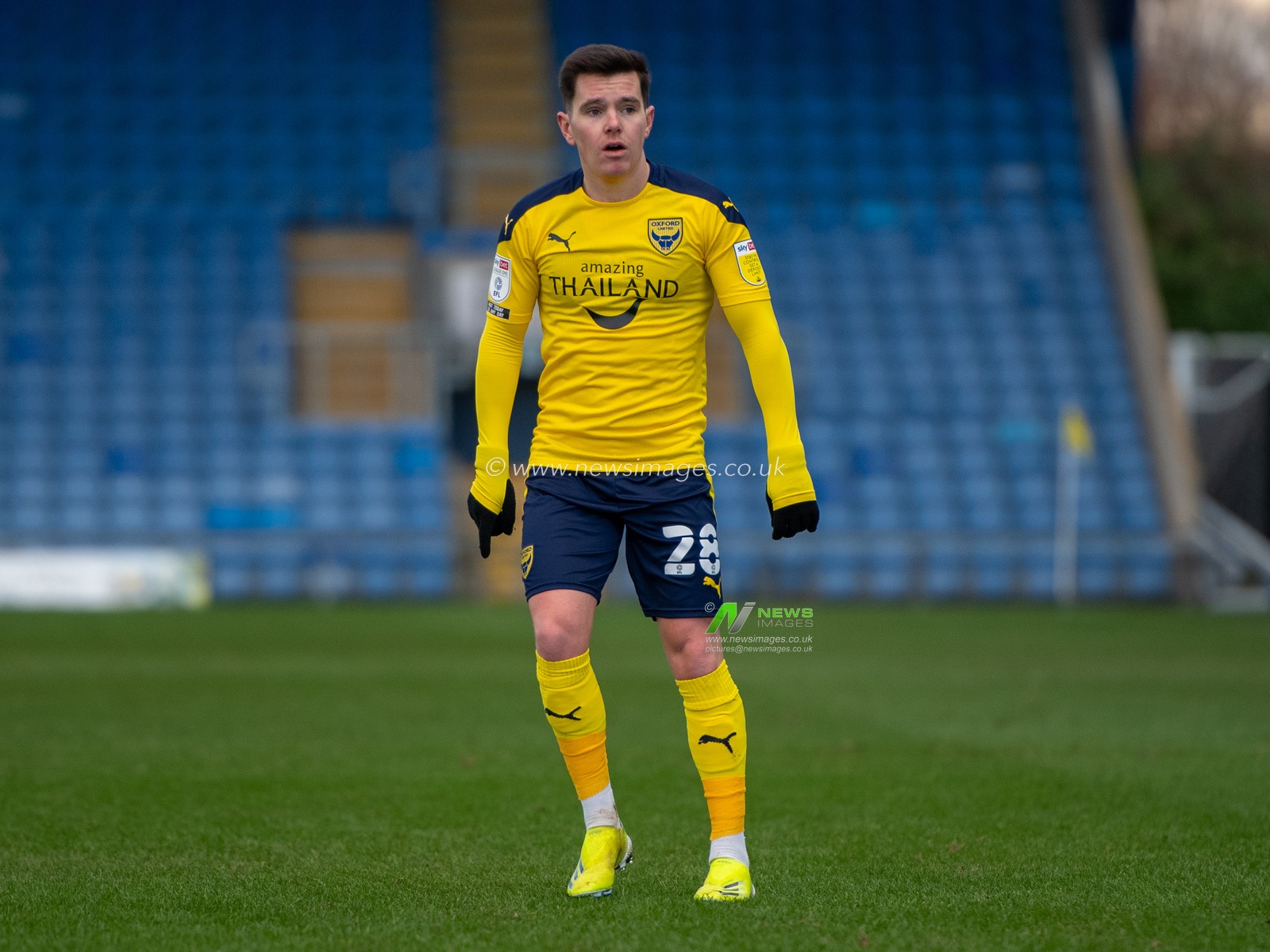 Liam Kelly #28 of Oxford United
